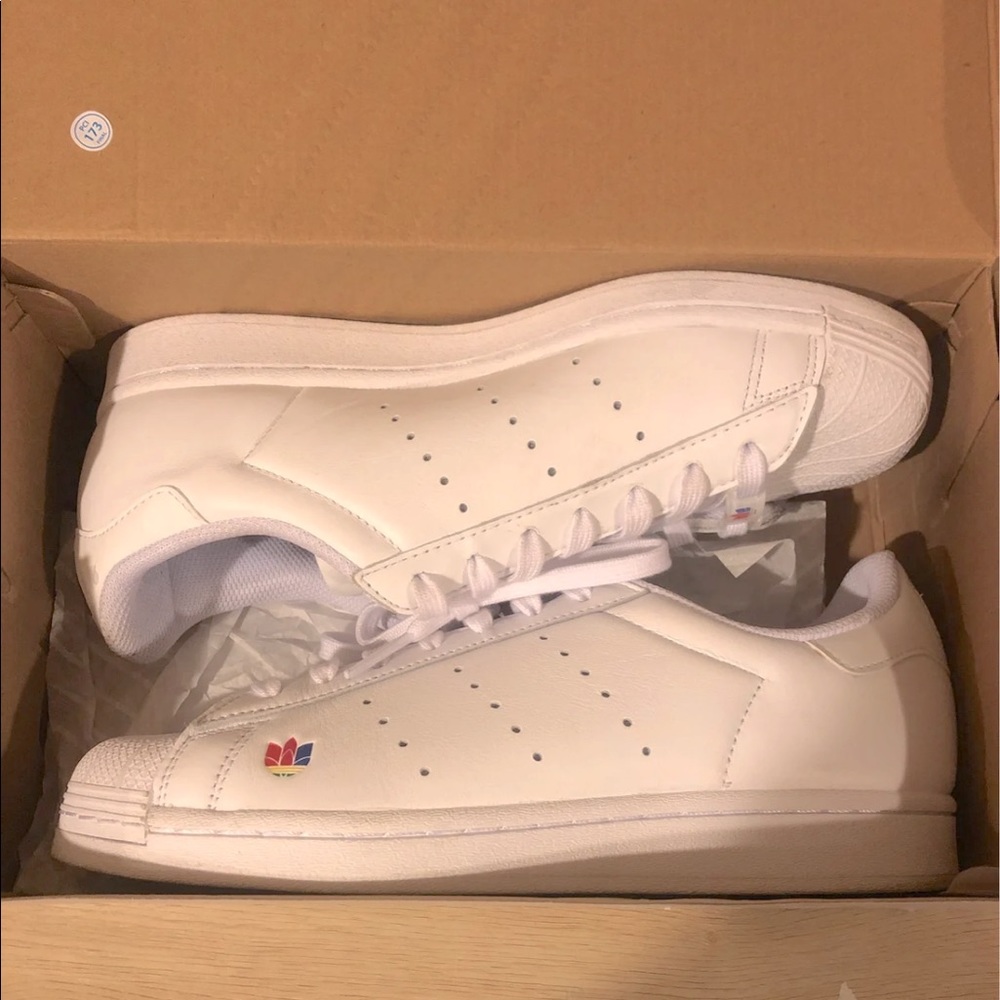 White Adidas